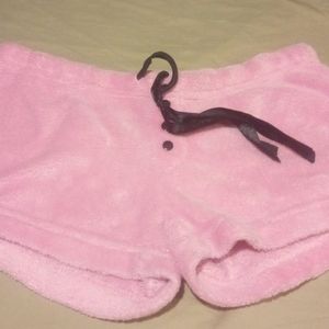 Fuzzy Sleep Shorts Size L
